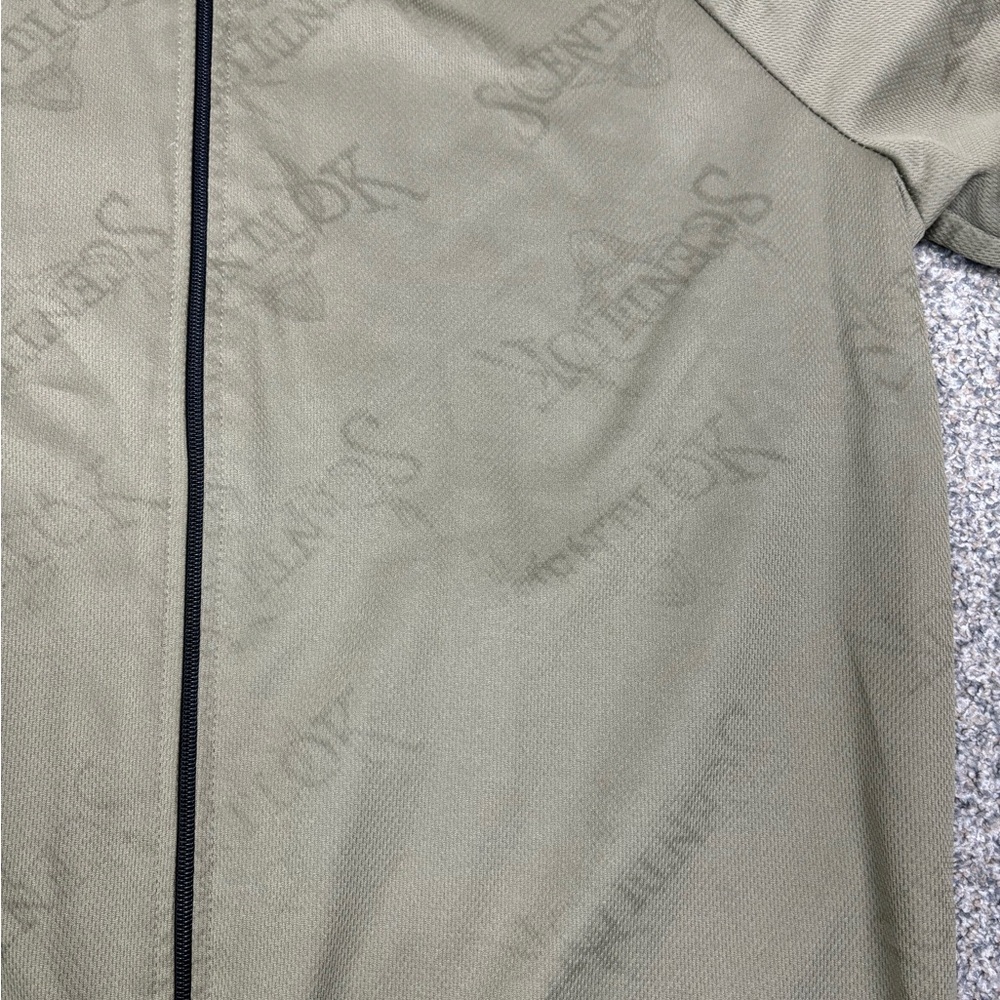 ScentLok Mens XL Full Zip‎ Green Mock Neck Hunting Jacket Scent Lok Made In USA - Picture 2 of 3